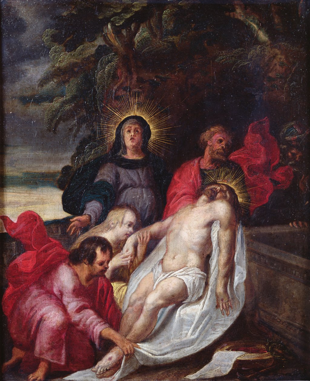 La sepoltura di Cristo, 1699 da Portuguese School