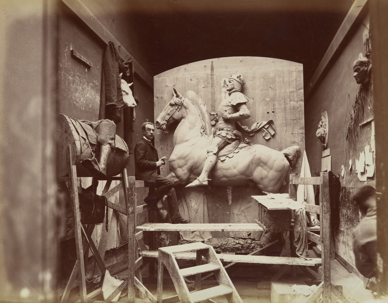 [Emmanuel Frémiet], 1880-90 da Possibly by Edmond Bénard