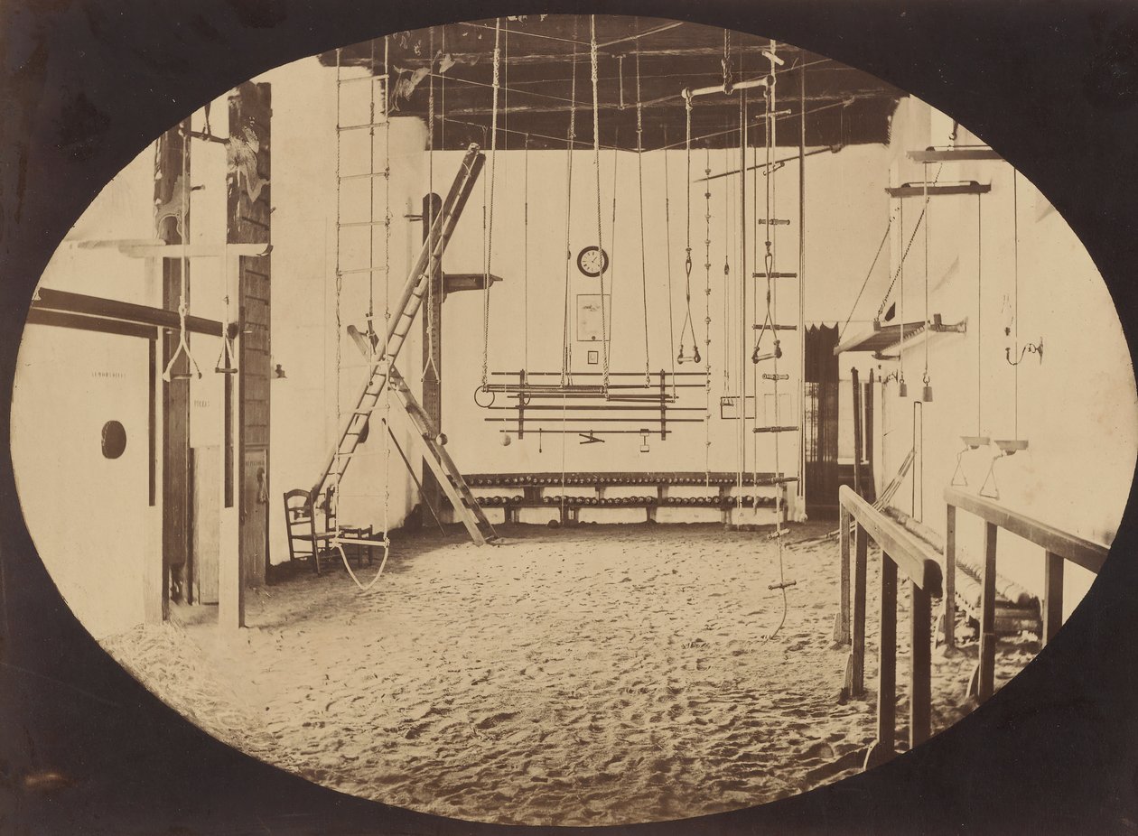 Gimnasio López, di Siviglia, ca. 1860 da Possibly by Luigi Pesce.