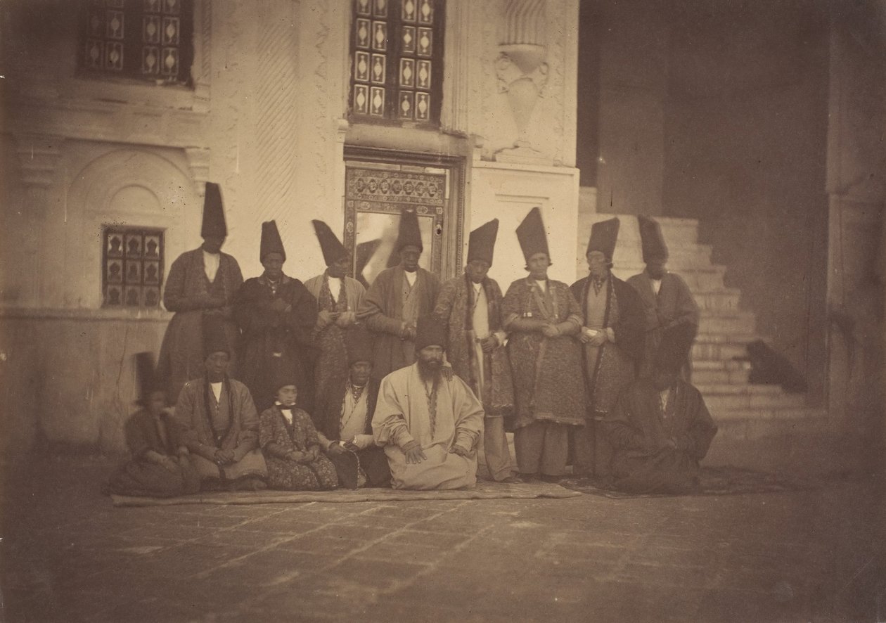 [Nella moschea di Damegan Gli eunuchi] da Possibly by Luigi Pesce.