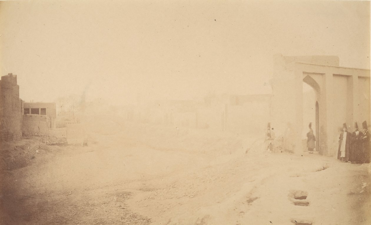 [Vista di TABRIZ], 1840s-60s da Possibly by Luigi Pesce.