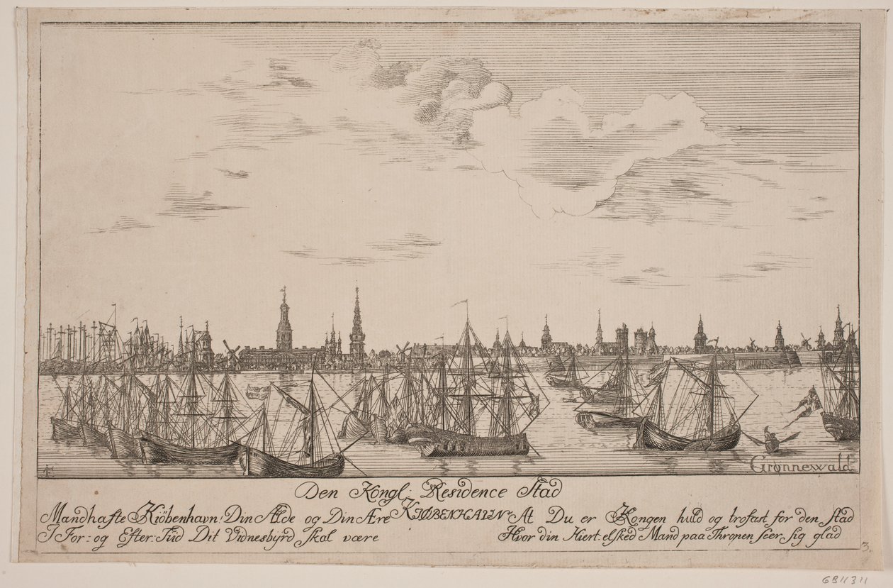 Copenaghen vista dal mare da Poul Isac Grønvold