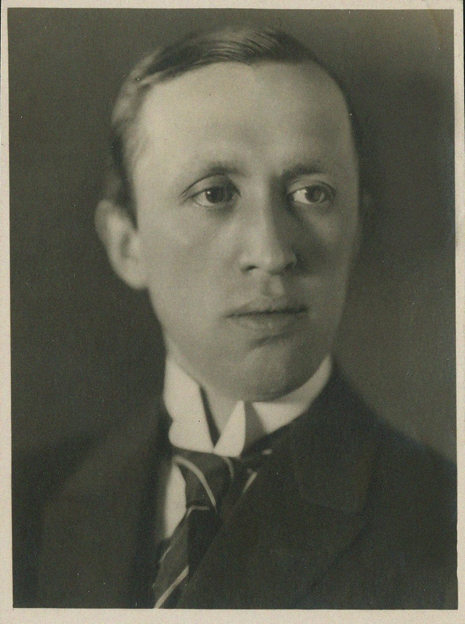 Ritratto di Karel Capek 1890-1938, 1930 da Prague . Photo studio Vanek