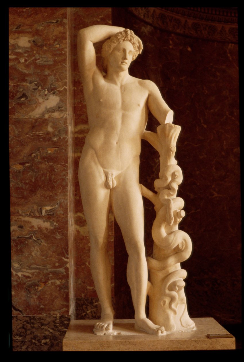 Apollo Liceo, copia di un originale greco, c.300 a.C. da Praxiteles