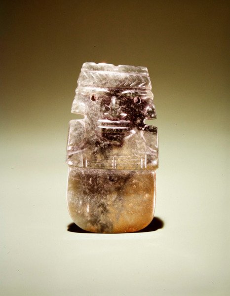 Ascia dio con fascia, da Guacimo, area Linea Vieja da Pre Columbian Pre Columbian
