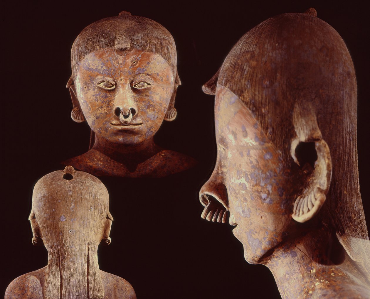 Dettagli di figura seduta, Cultura Chinesco da Pre Columbian Pre Columbian