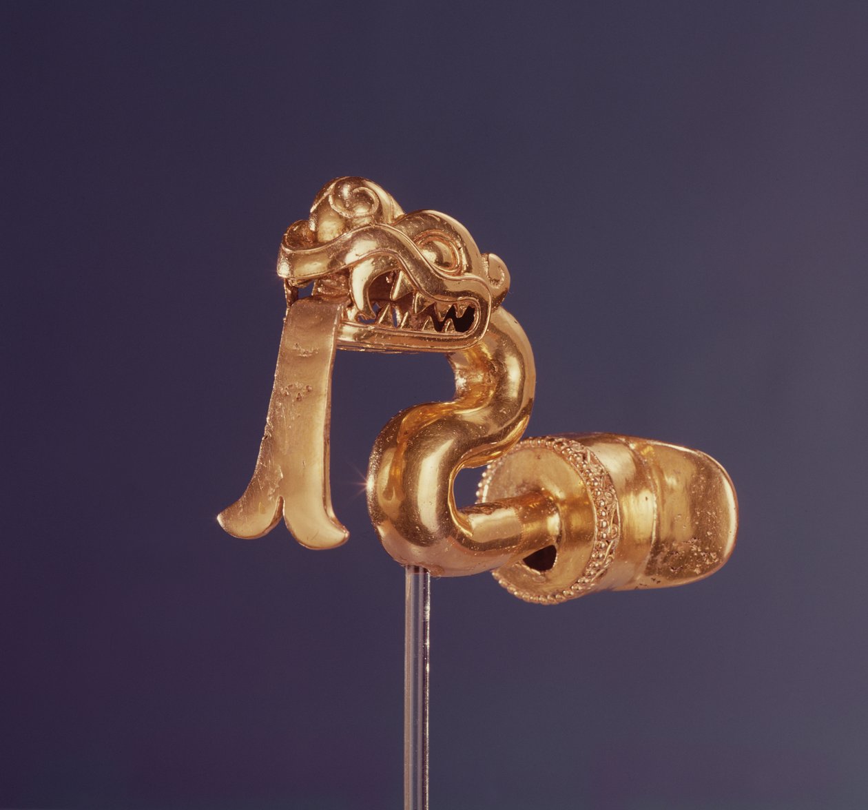 Tappo labiale, Cultura Mixtec da Pre Columbian Pre Columbian