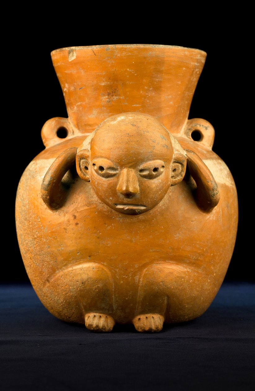 Vaso portante / Arte precolombiana (terracotta) da Precolombian Precolombian