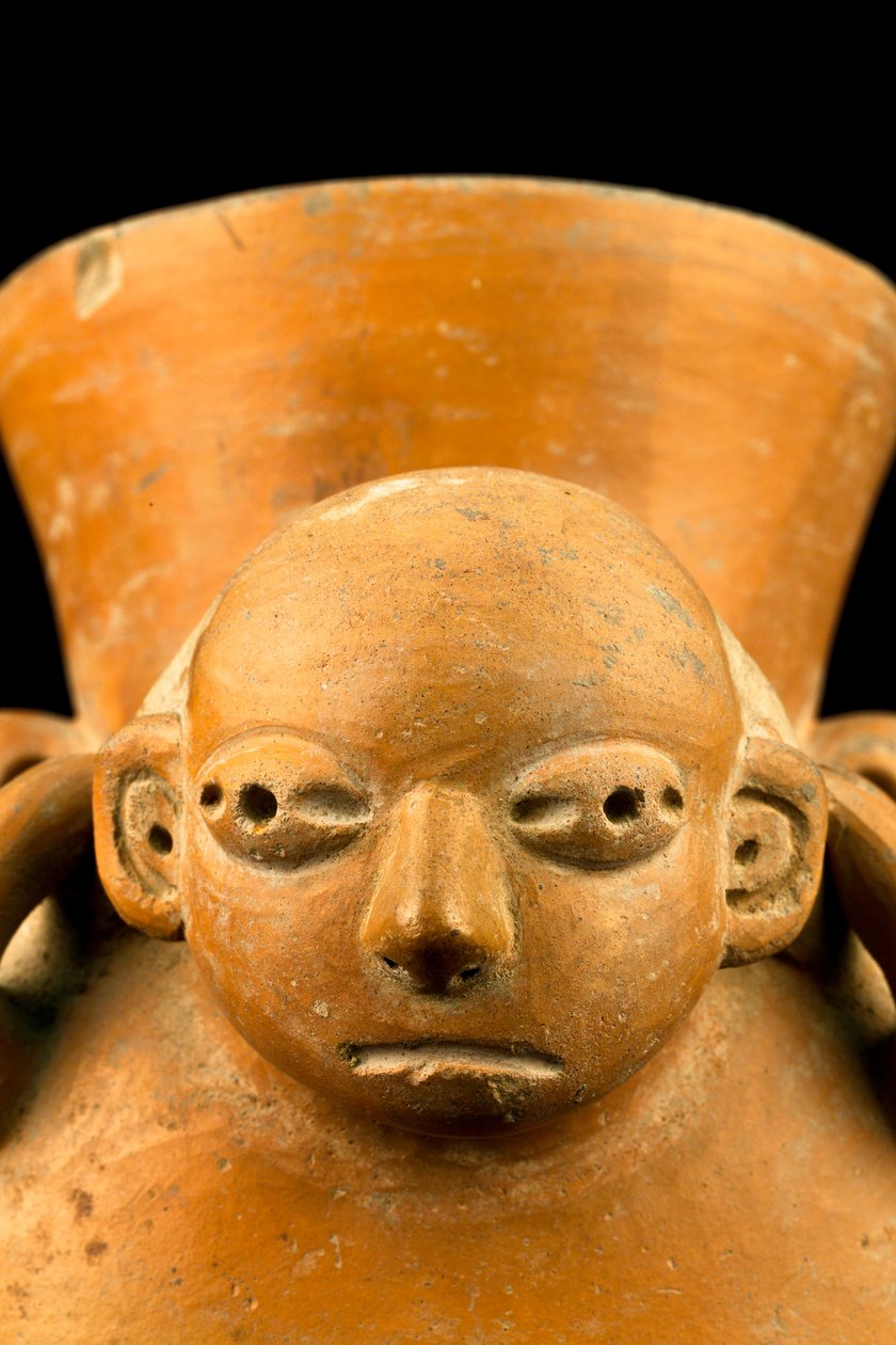 Vaso portante / Arte precolombiana (terracotta) da Precolombian Precolombian