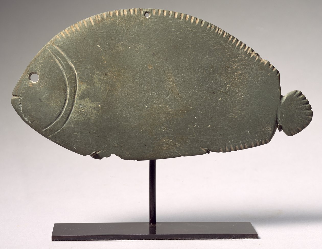 Tavolozza di pesce Tilapia, Tardo Periodo Naqada II-III, c.3300-3000 a.C. da Predynastic Period Egyptian