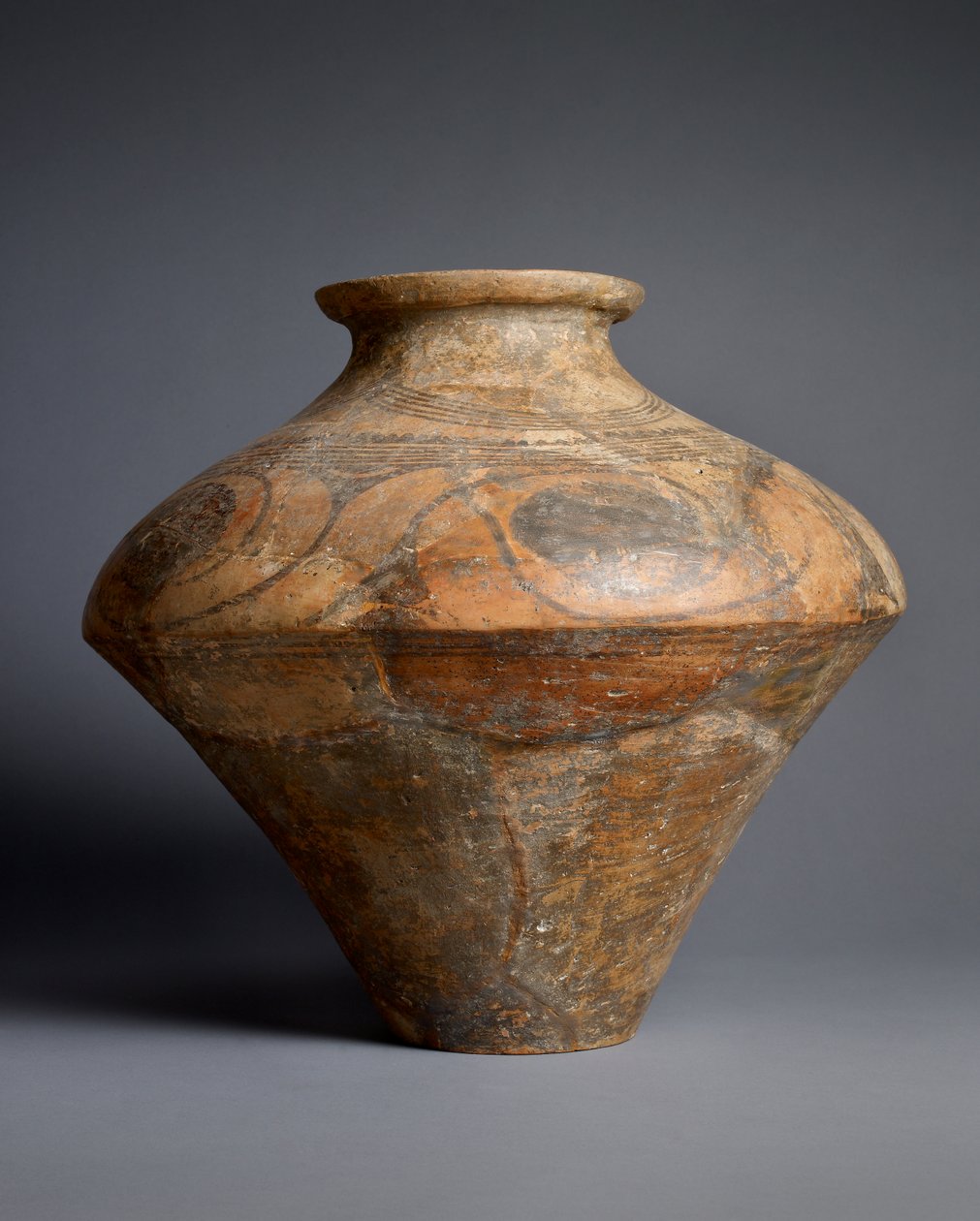 Vaso, Tripoli, fine IV-inizio III millennio a.C. (dettaglio) da Prehistoric