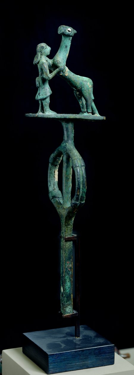 Guida delle redini da un carro, da Bogazkoy, Turchia, 4000-3000 a.C. (bronzo) da Prehistoric