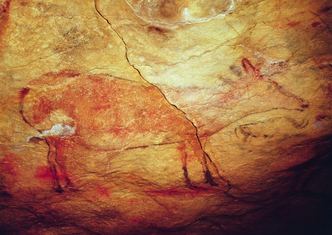 Cervo dalle Grotte di Altamira, c.15.000 a.C. da Prehistoric