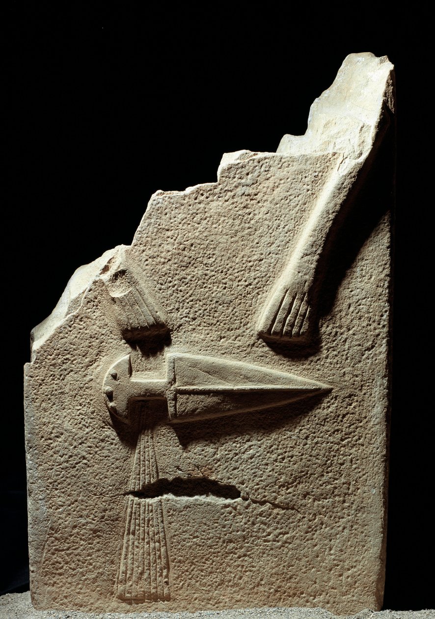 Stele scolpita durante l