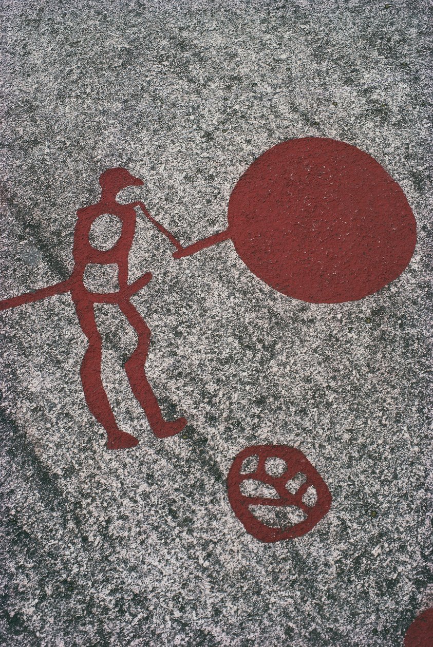 Sculture rupestri di Tanum (Tanumshede), primo piano da Prehistoric Prehistoric