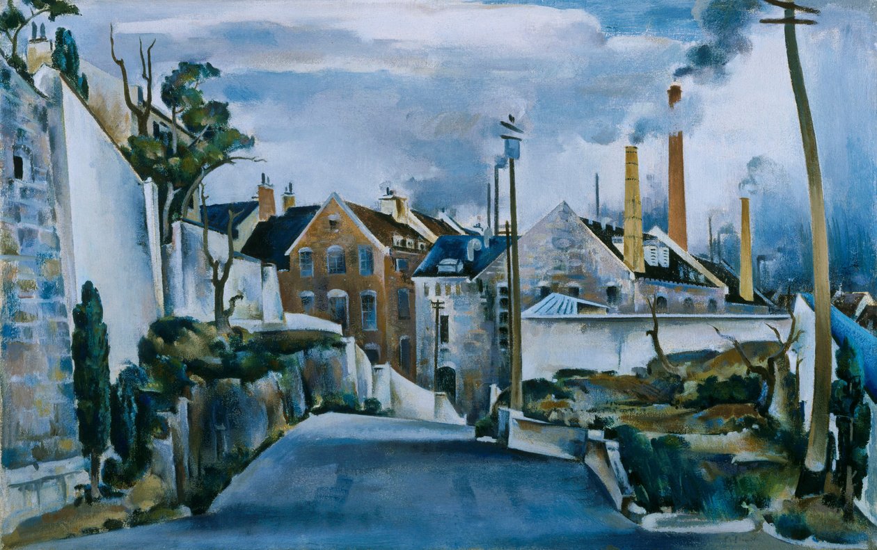 Strada a Quebec da William Preston Dickinson