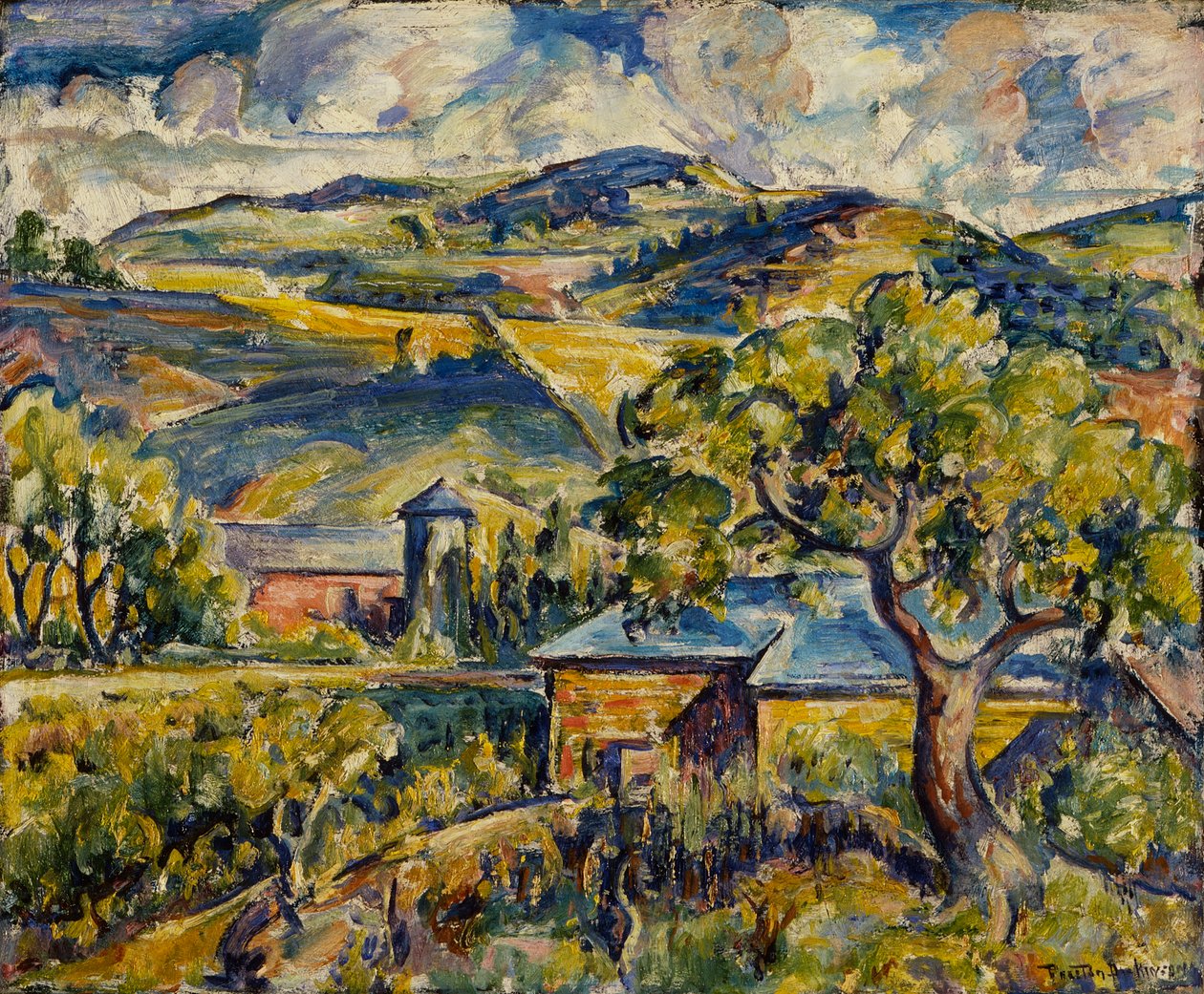Paesaggio del Maine da William Preston Dickinson