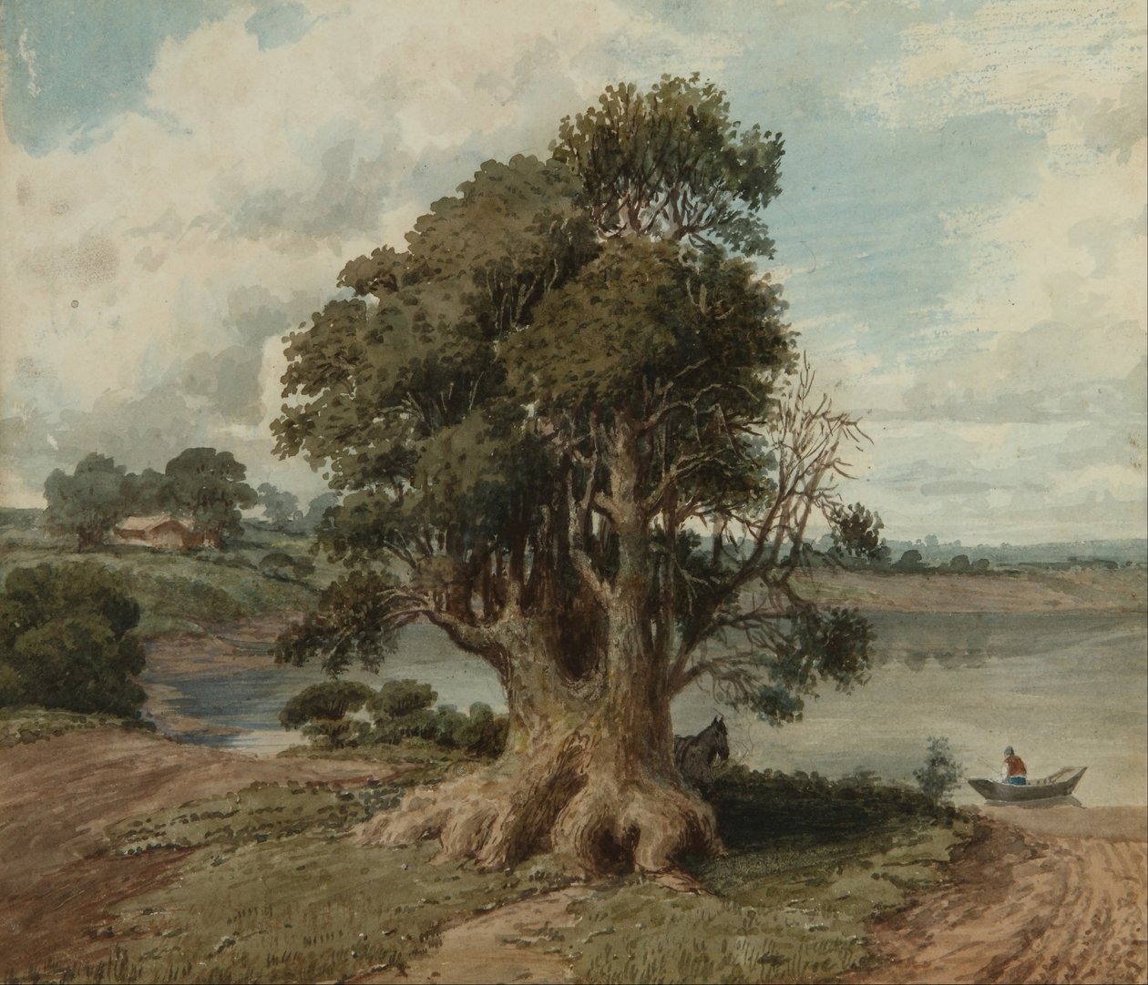 Paesaggio della costa (San Isidro) da Prilidiano Pueyrredon