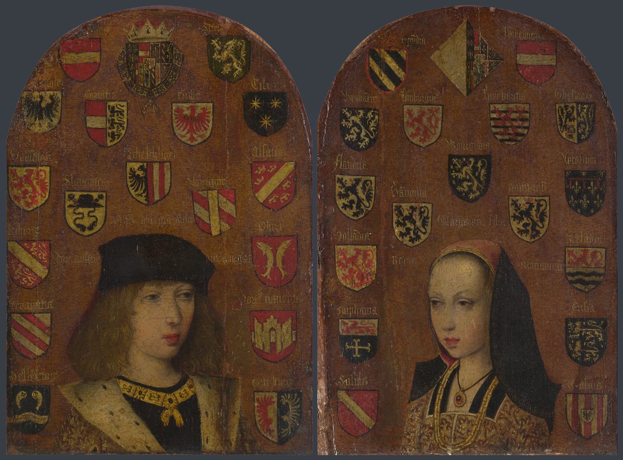 Ritratto di Filippo I di Castiglia e Margherita d