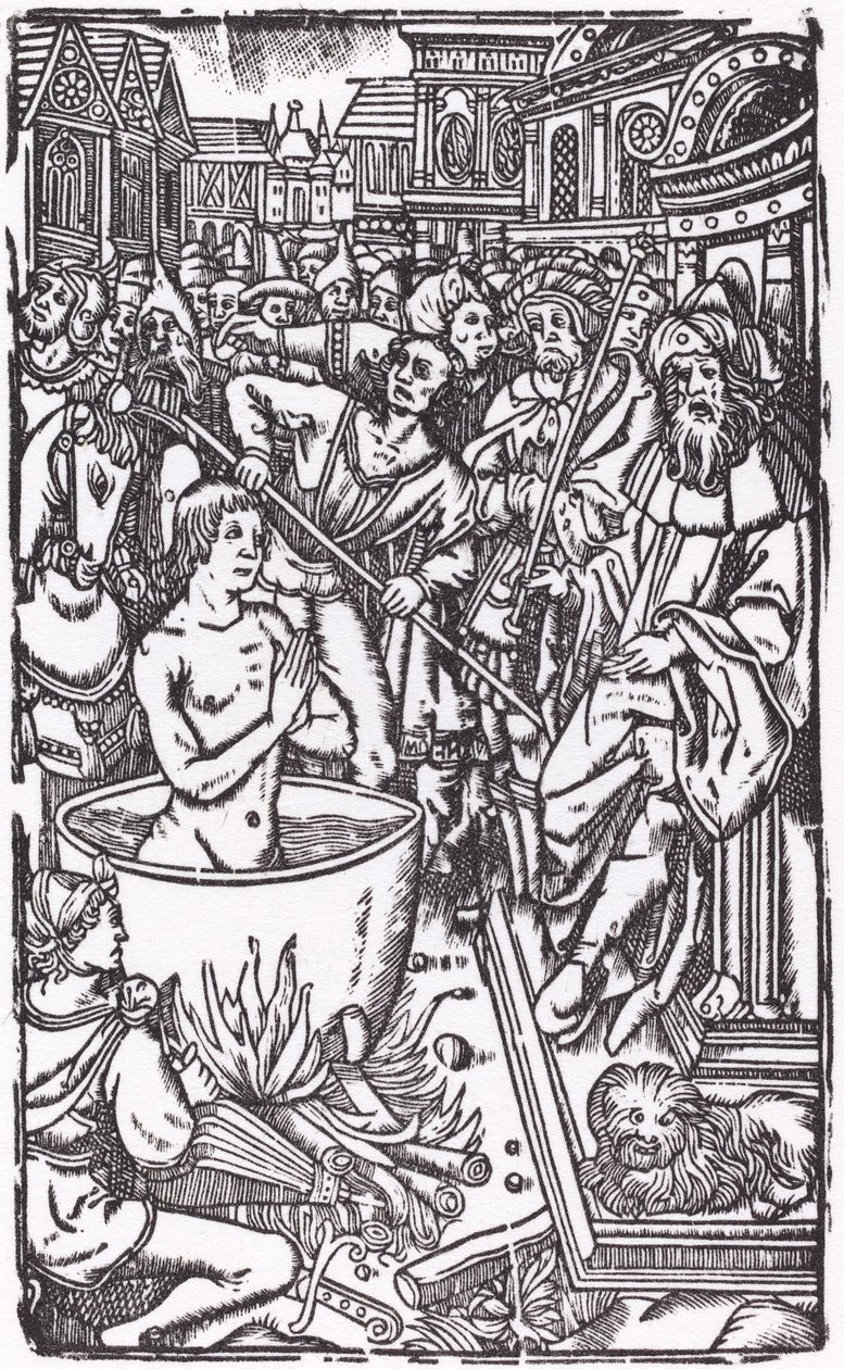 Il martirio di un santo da Probably French 16th Century