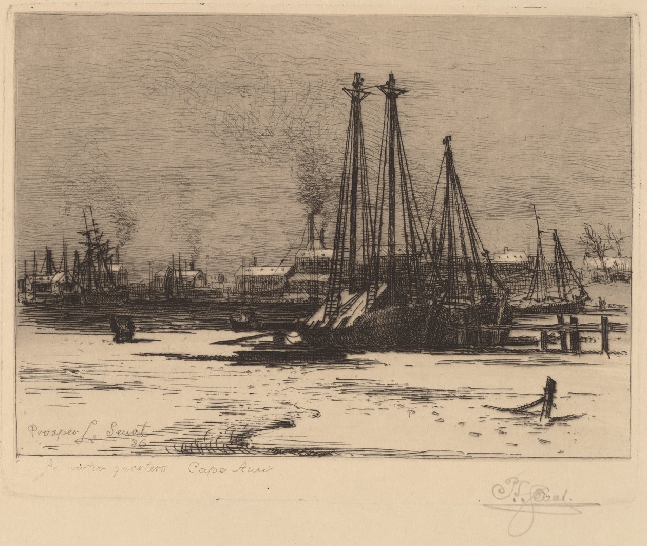 Quartieri Invernali - Cape Ann da Prosper Louis Senat