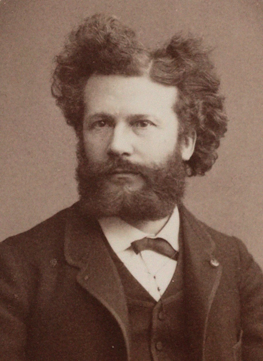 Ritratto di Camille Flammarion 1842-1925, 1884 da Prudent René Patrice Dagron