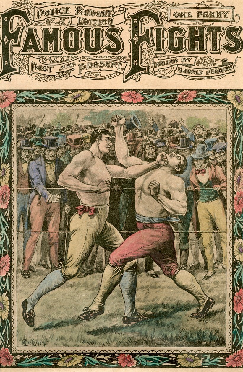 Gli diede un colpo sotto il mento, fine XIX o inizio XX secolo da Pugnis