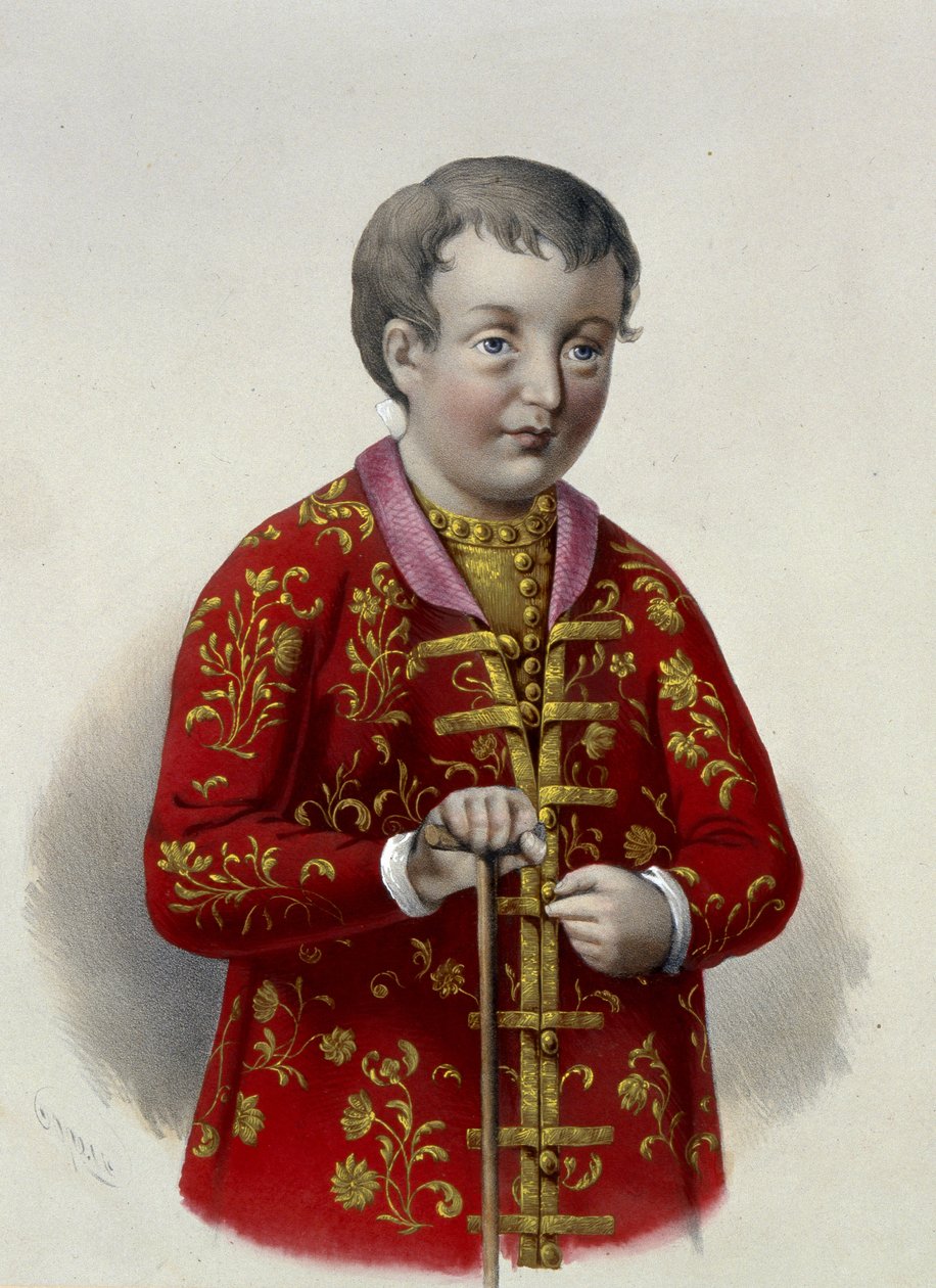 Granduca Simeon Alexeievitch di Russia da Pyotr Fyodorovich Borel