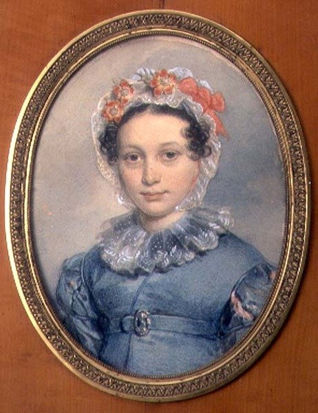 Ritratto della contessa Sofia Stepanovna Shcherbatova (1798-1885) da Pyotr Fyodorovich Sokolov
