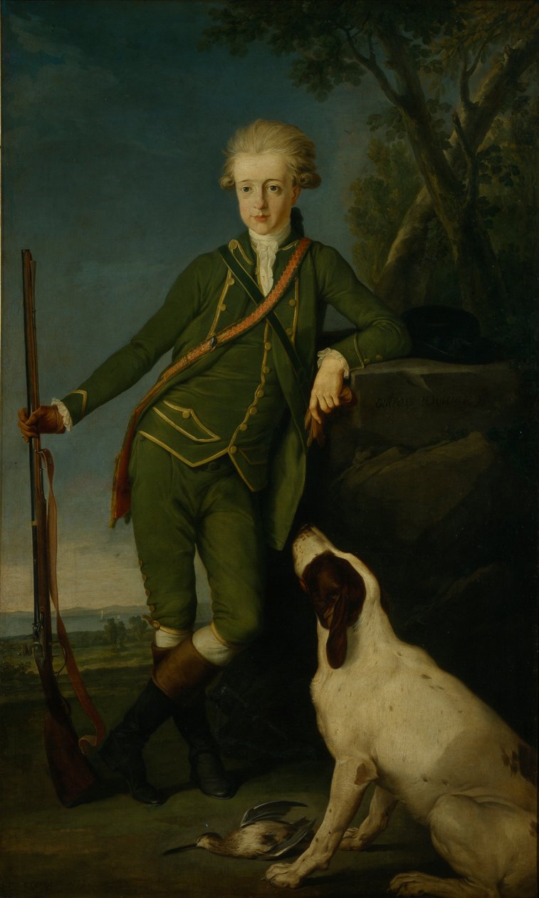 Ritratto del conte Nikita Petrovich Panin 1770-1837 da bambino, 1779 da Pyotr Ivanovich Sokolov
