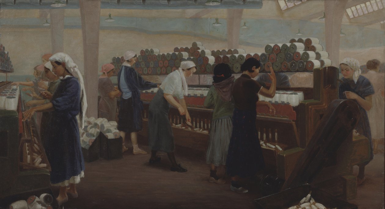 Fabbrica tessile a Kirovobad da Pyotr Pheonovich Stroev