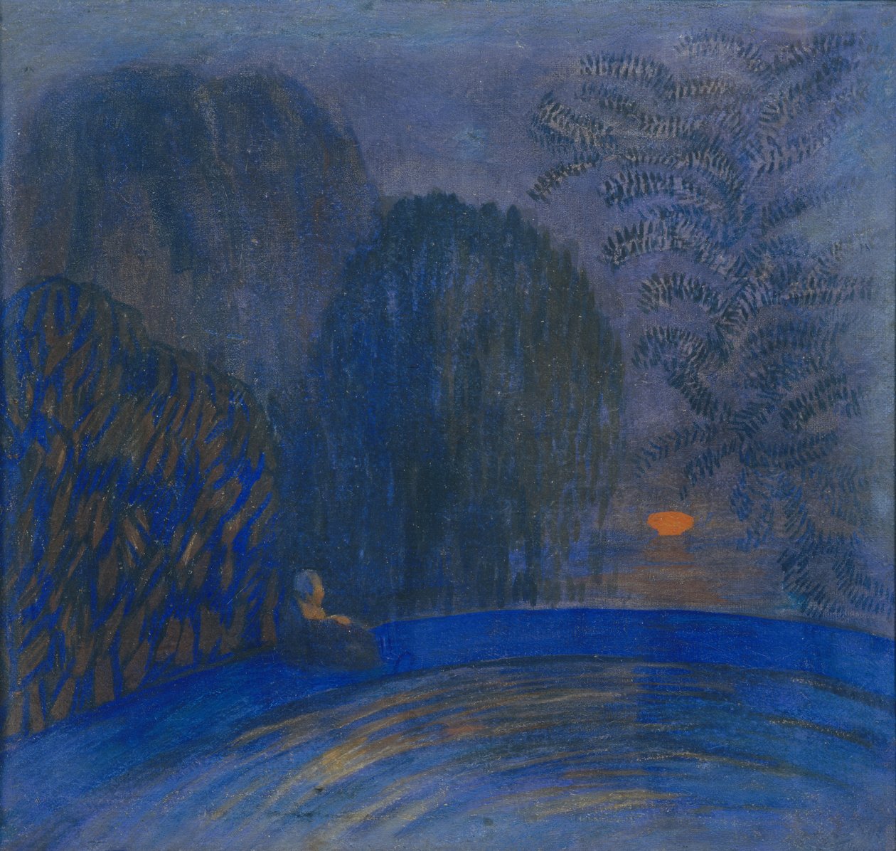 Motivo lunare, 1906 da Pyotr Savvich Utkin