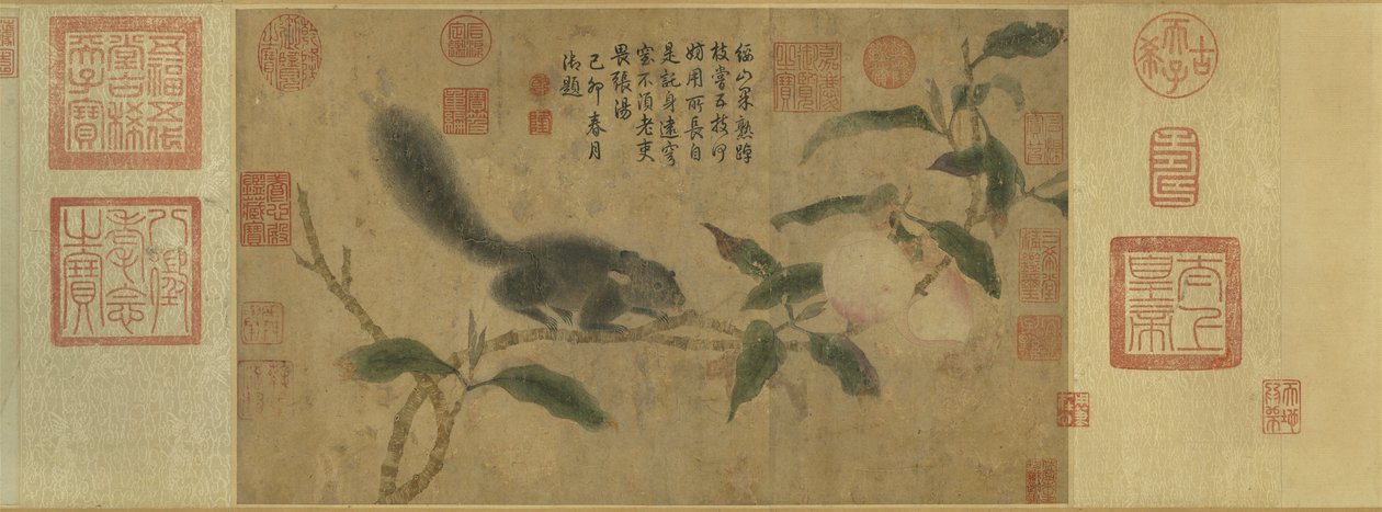 Qian Xuan. Scoiattolo da Qian Xuan