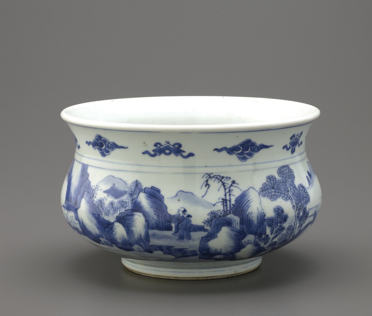 Bruciatore di incenso, Jingdezhen, provincia di Jiangxi da Qing Dynasty Chinese School