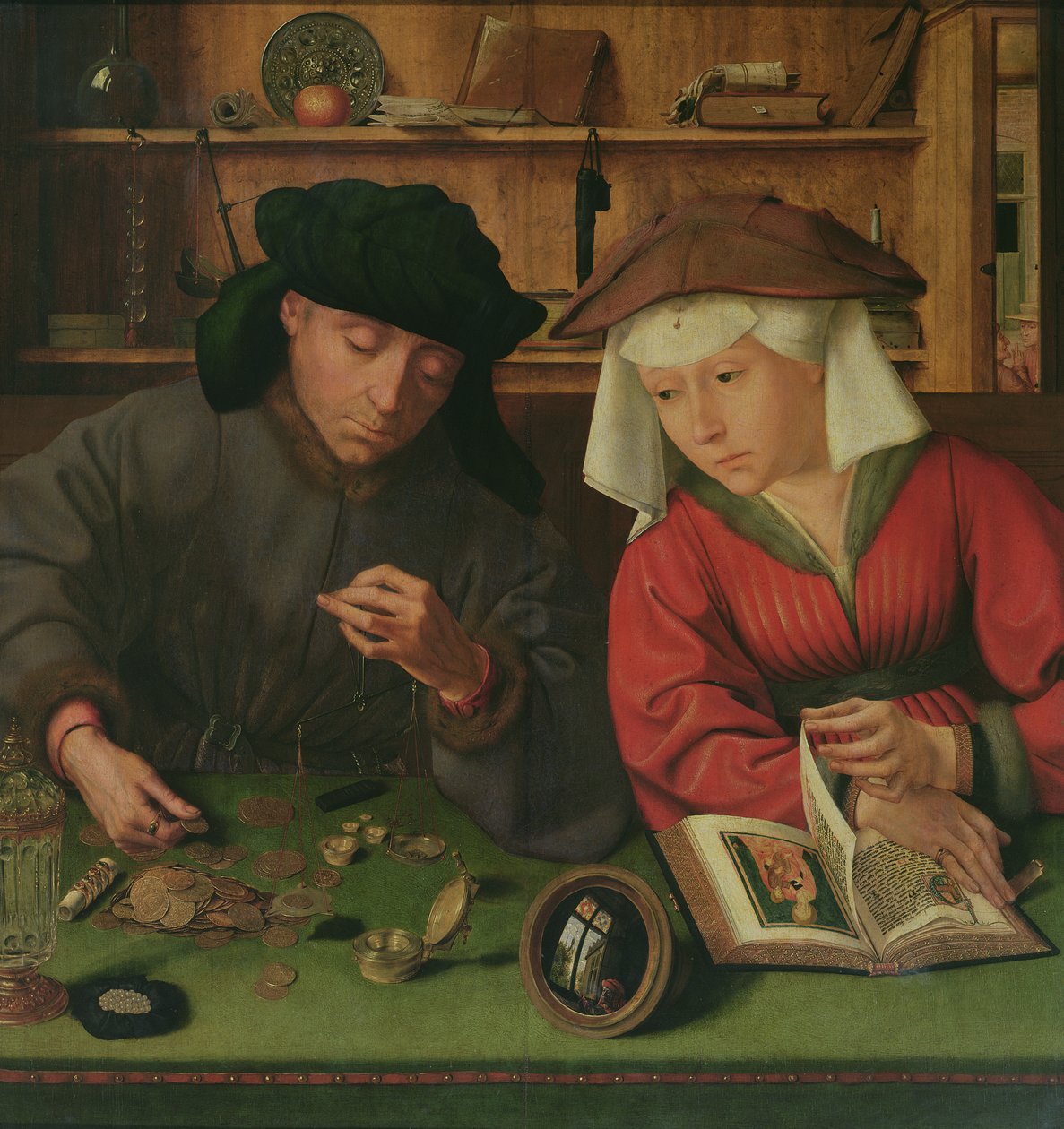 Il Cambiavalute e sua Moglie, 1514 da Quentin Massys or Metsys