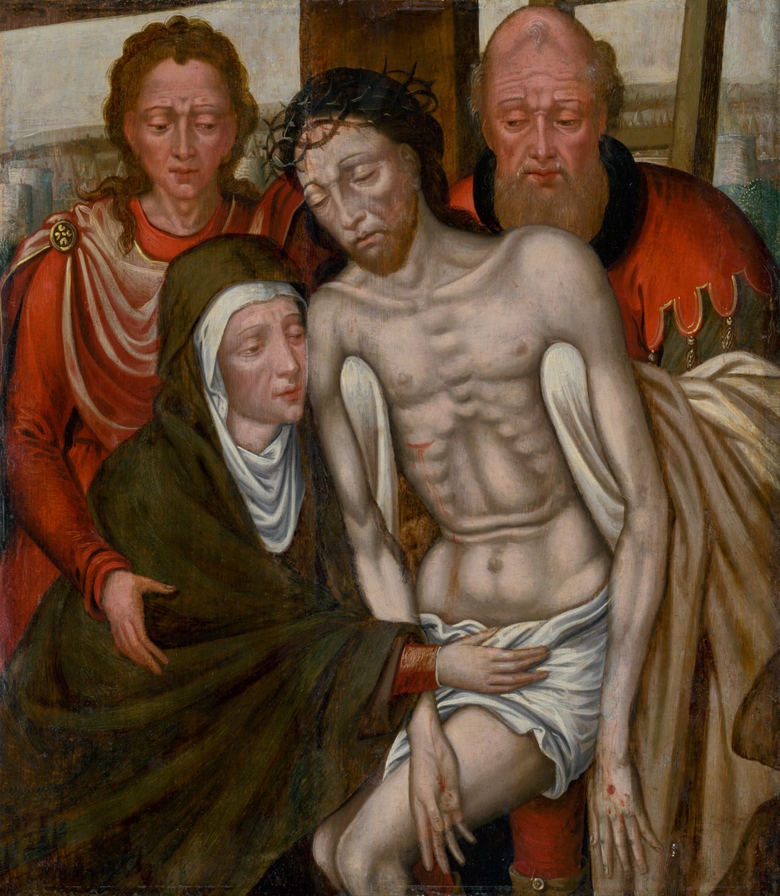 Deposizione dalla croce da Quentin Matsys
