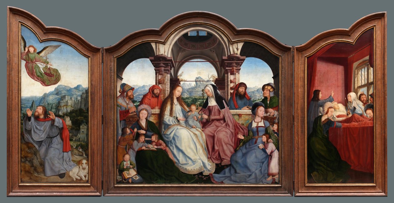 Trittico della confraternita di Sant