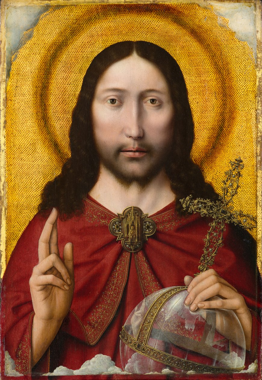 Salvator Mundi, circa 1500-1510 da Quentin and workshop Massys