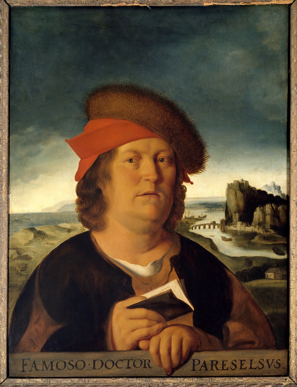 Ritratto presunto del dottor Paracelso. Copia dell