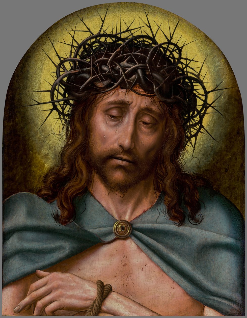 Cristo come uomo dei dolori da Quentin Metsys