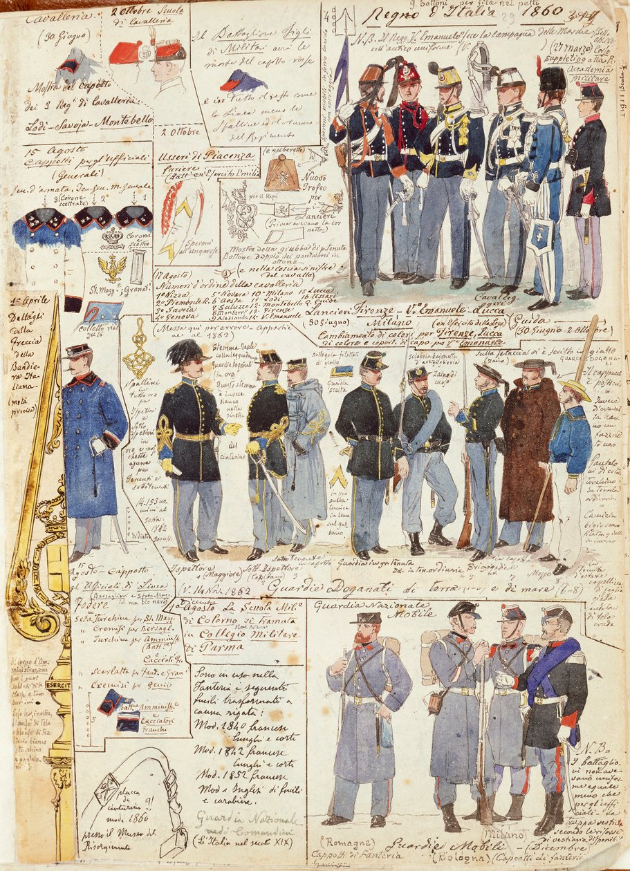 Uniformi e distintivi del Regno d