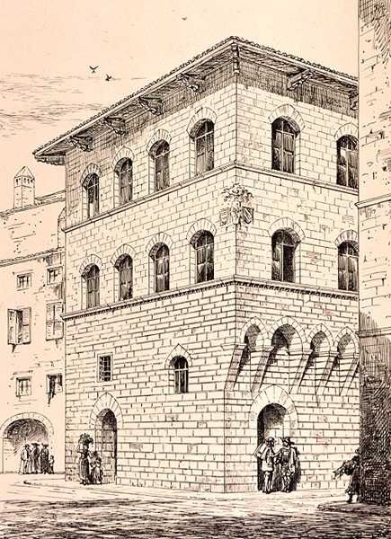 Casa del XIV secolo, Firenze, Italia, da 