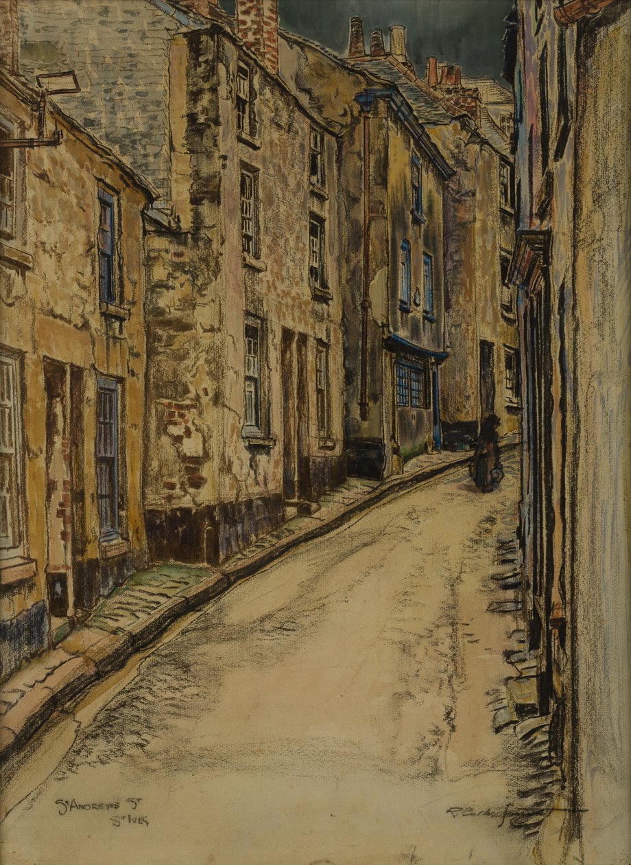 St Andrews Street, St Ives da R. Borlase Smart