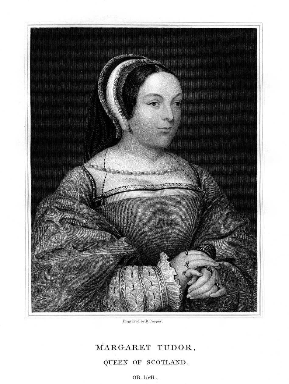 Margherita Tudor, Regina di Scozia, 1825 da R. Cooper