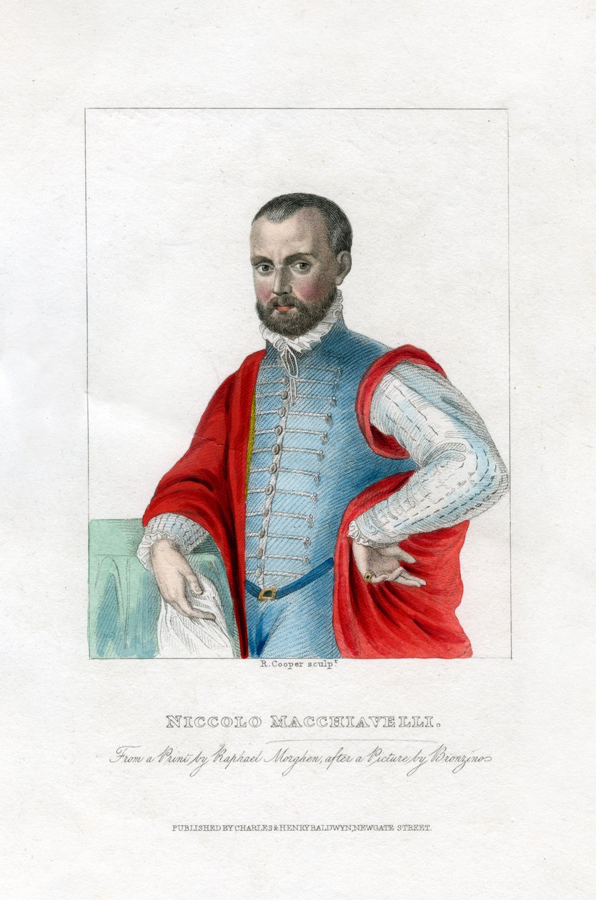 Niccolò Machiavelli, filosofo politico del Rinascimento italiano da R. Cooper