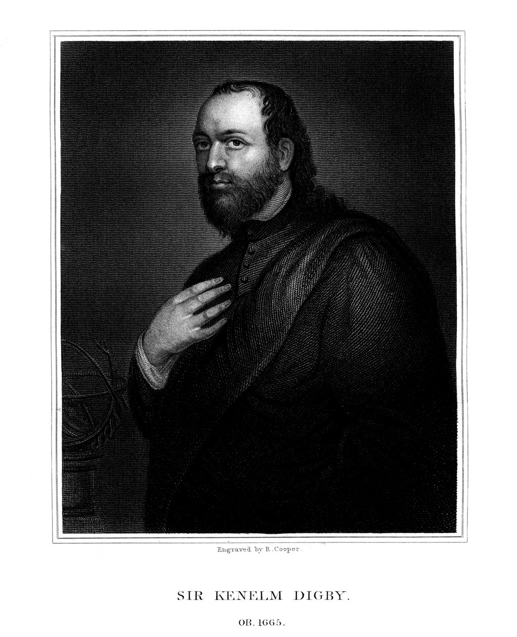 Sir Kenelm Digby, scienziato e diplomatico inglese da R. Cooper