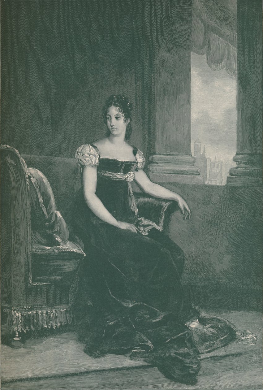 Eugénie Bernardine-Désirée Clary - Mme. Bernadotte, regina di Svezia, 1811, 1896 da R. G. Tietze