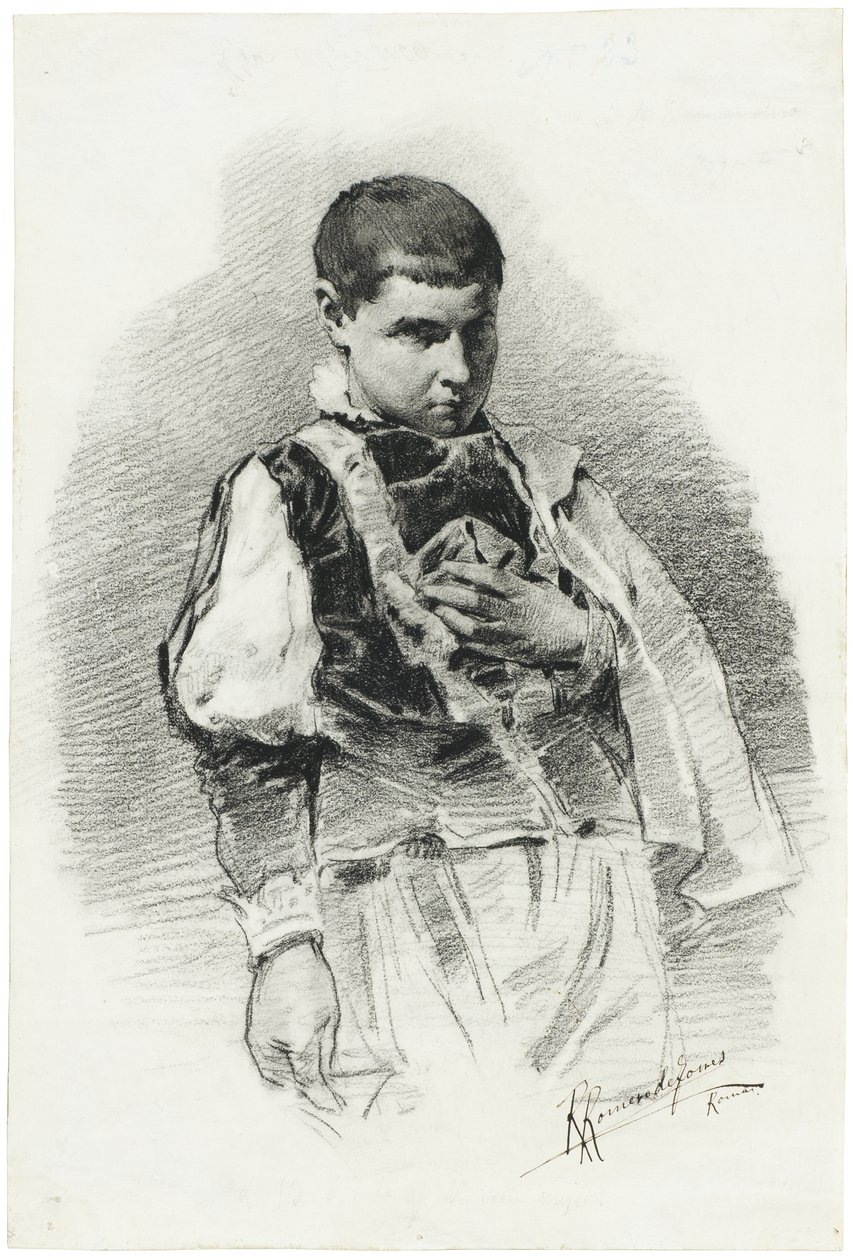 Paggio veneziano del secolo XVI da Rafael Romero de Torres