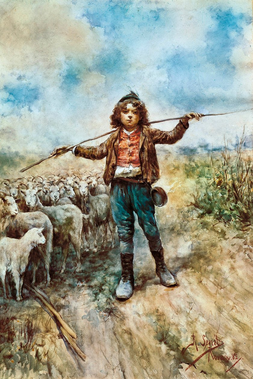 Ritratto di pastore da Rafael Senet