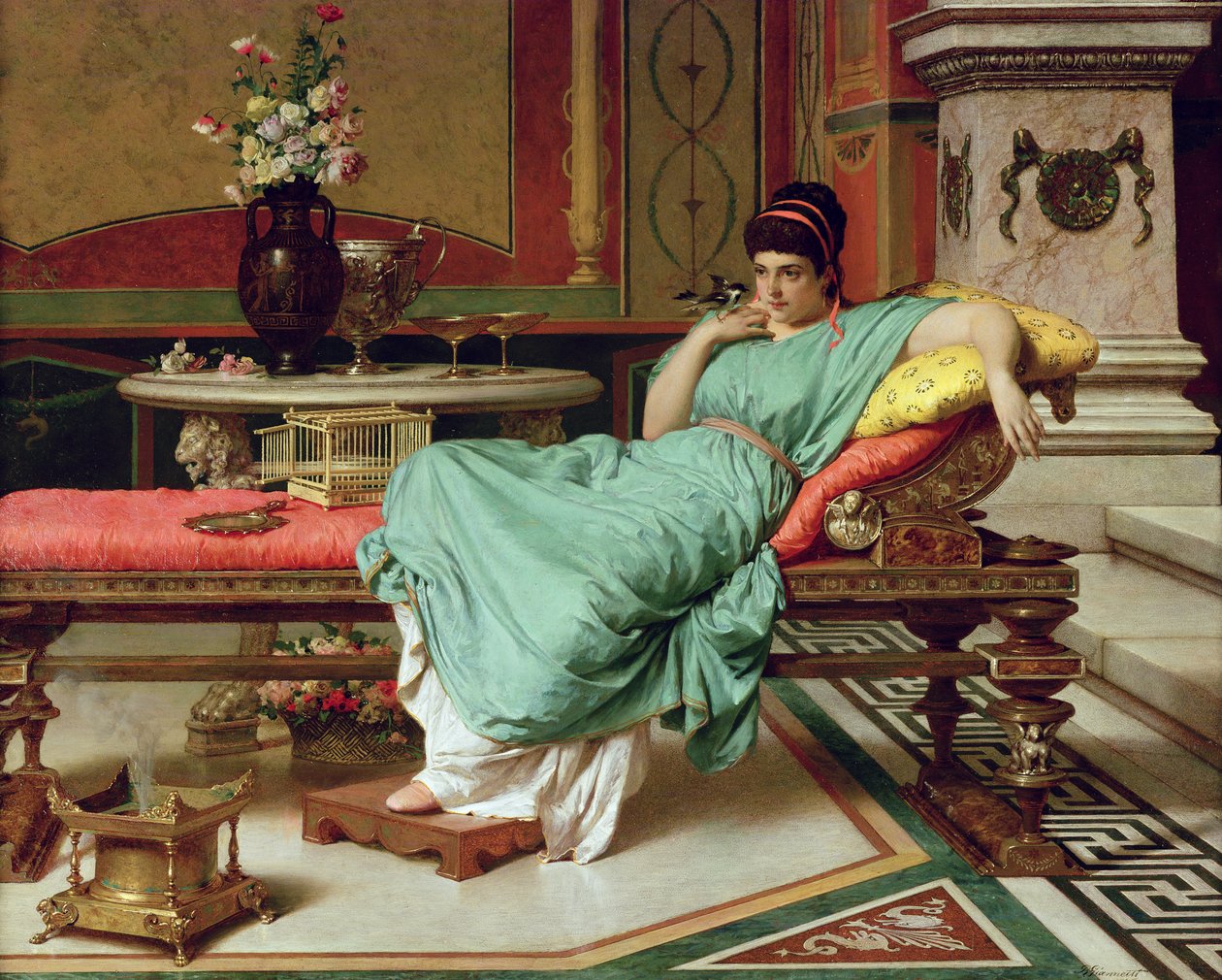 Una bellezza pompeiana da Raffaele Giannetti